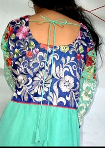 New Latest Design Embroidery Dress For Woman
