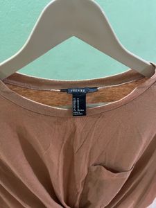 Forever 21 Twist Front Tee