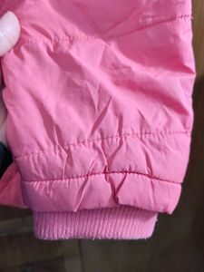Pink Quilted Jacket