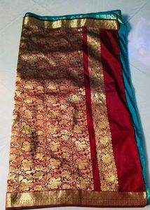 Multi Colour  Pattu Saree