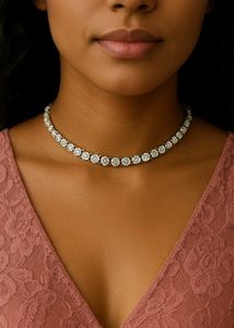Sparkling Crystal Necklace