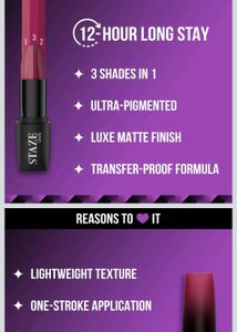 STAZE 3-in-1 Lipstick