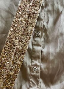 Elegant Sequined Top | Size : S-M