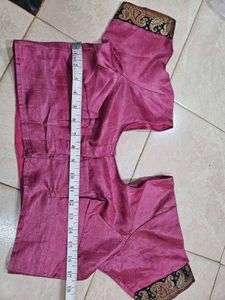 Elegant Embroidered Pink Saree