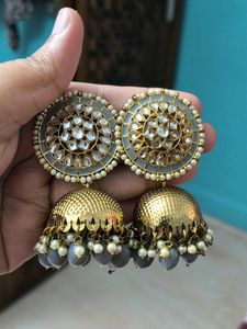 used Jhumka Earrings