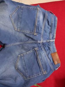 Blue Denim Jeans tailor made bottom narrow,