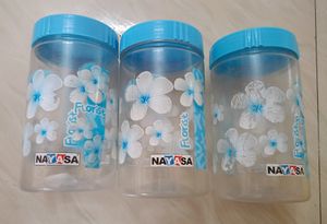 Nayasa Clera Assorted Colour Floral Printed Plasti
