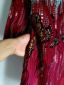 Hermes  Read Beaded Trim Tunic Top