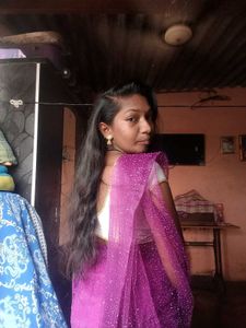 Elegant Purple Saree