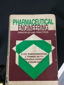 Pharmaceutical Engineering Book
