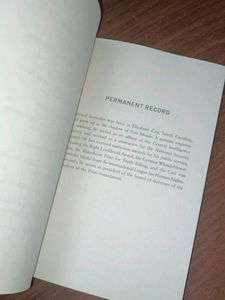 Permanent Record By Edward Snowden