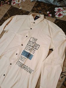 Cotton Silver Pink Shirt