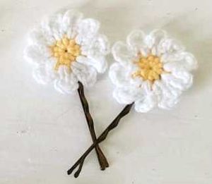 Flower Hair Pins