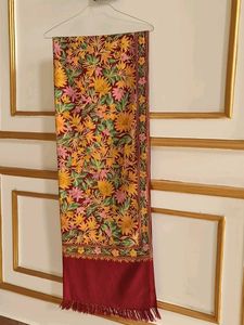 Floral Kashmiri Embroidered Stole