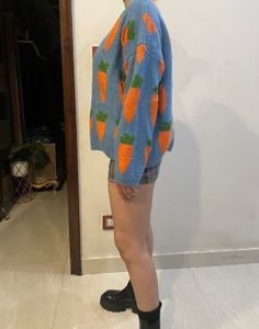 Carrot Pattern Sweater