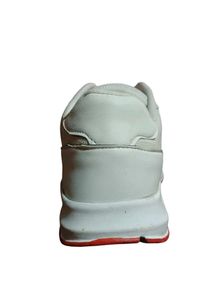 New Balance White &amp; Red Sneakers