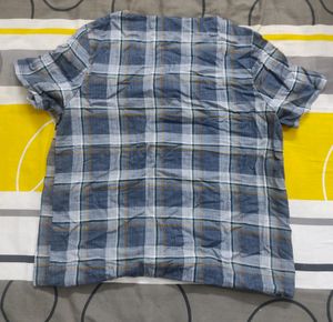 Tie Up Boxy Grey Check Top 🦋