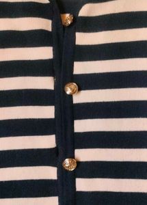 Striped Knit Cardigan