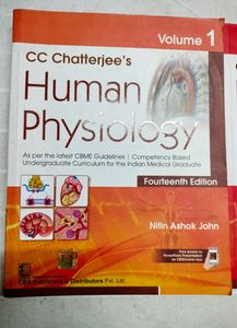 Human Physiology (CC Chatterjee) Volume 1&amp;2