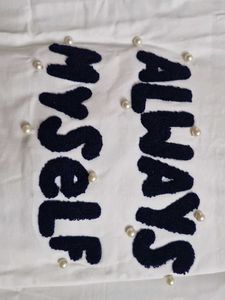 White &#39;Always Myself&#39; Tee