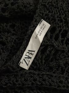 Zara crochet oversized sweater