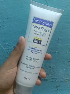 Neutrogena Ultra Sheer Sunscreen
