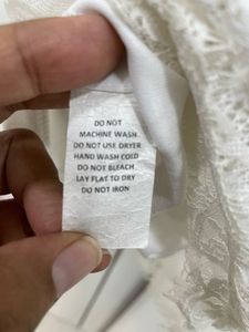 Elegant White Lace Mini Dress