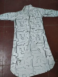 White Printed Sundress