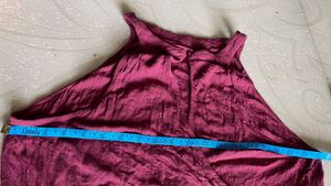 Mossimo Burgundy Romper sleevless size:L