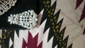 Elegant Silver Choker Set