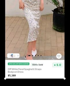 NEWME  Floral bodycon Dress