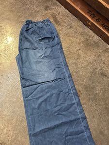 Blue Wide Leg Pants