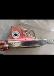 Converse Peach Shoes