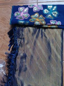 Elegant Blue Dupatta