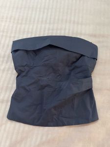 Black Bandeau Top