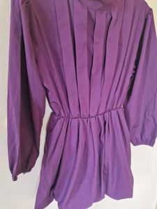 Purple Mini Dress