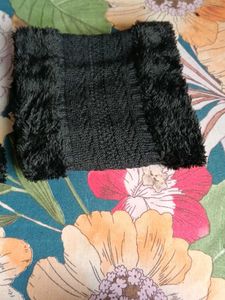 Black Scarf &amp; Beanie Set