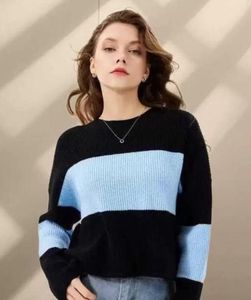 Color Block Knit Sweater