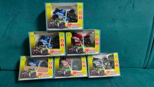 Sakura V2 Blue Toy Motorcycle - Speed Edition