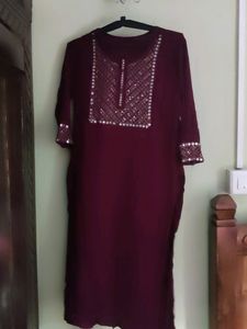 Good Condition Purple Kurta