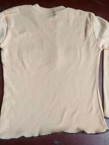 Vintage Snapchat Ribbed Top