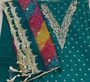Unstitch Dabka Suit