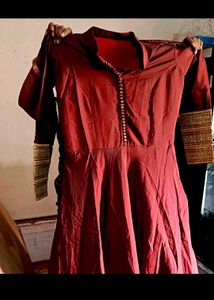 Wedding Gown with heavy dupatta