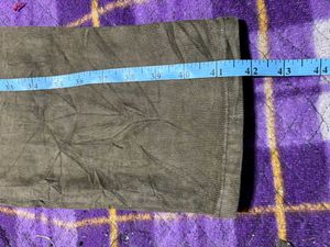 Zara Man Olive Green Corduroy Pants