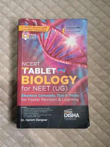 Disha NCERT Tablet Biology For NEET UG