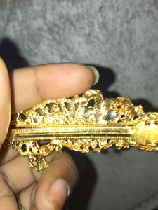 peacock hair clip