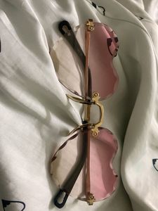 Rimless Butterfly Sunglasses