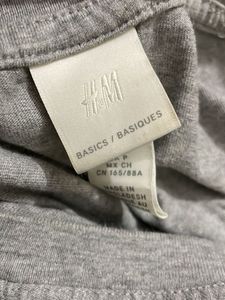 H&amp;M Pintresty 🌸Grey T-Shirt Dress