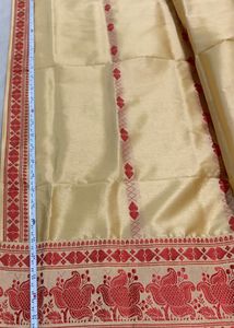 NEW Stitched Mekhla Chador Set Tussar Silk 4-6 Y