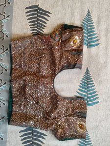 dhoopchav colour saree with sequence border